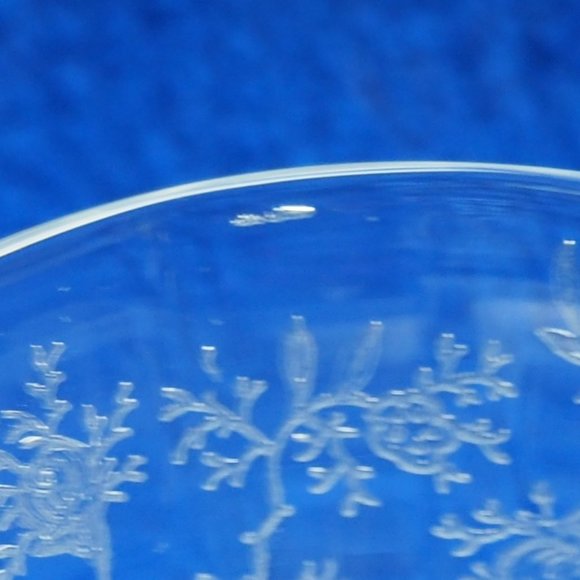 Vintage Fostoria Chintz Oyster/Fruit Cocktail - Picture 3 of 14